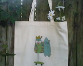 Peace Owl Shred Tote Bag