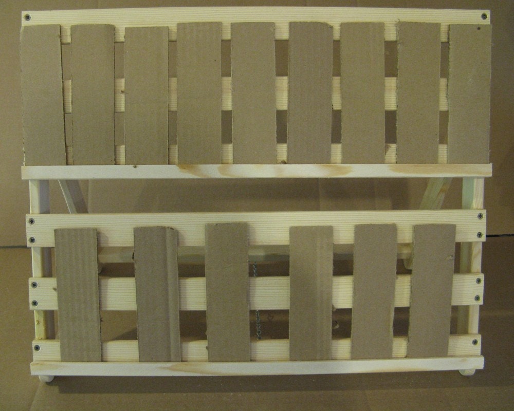 Craft show display bookmark shelf