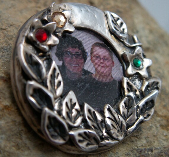 Custom Photo Brooch