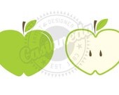 green apple clipart
