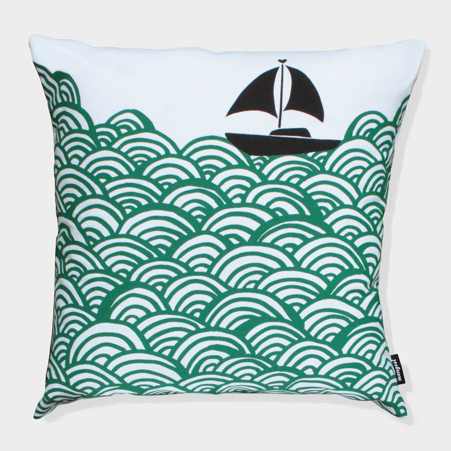 Bigger Boat throw pillow