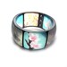 Spring Resin Bangle. Instagram Bangle Bracelet. Flower Bracelet. Bangle Cuff. XL Super chunky style.