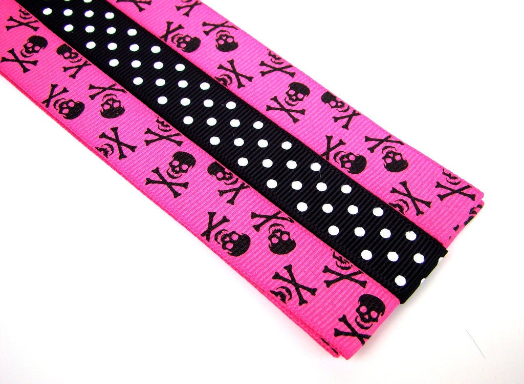 Pattern Place Keeper - Magnet Bookmark - Knitting Crochet - 3 Pink Pirate