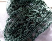 Greenie PDF Scarf Hand Knitting Pattern   Simple and fun