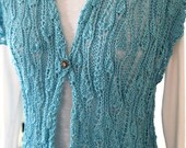 VineYard Vest PDF Hand Knitting Pattern