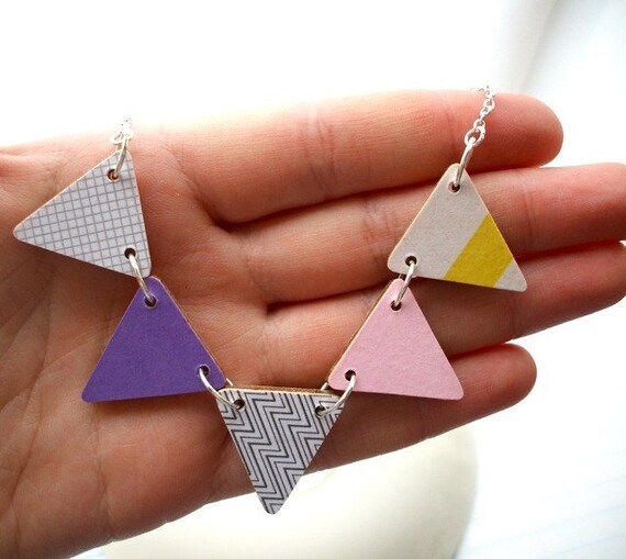 Bunting Necklace - Fun Fair