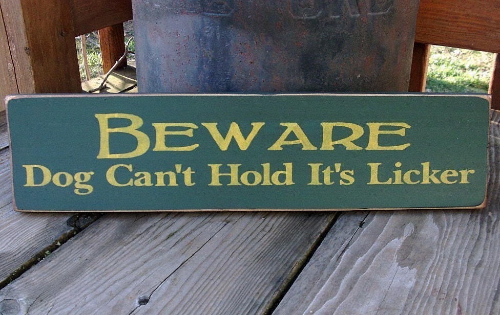 funny wood signs