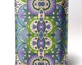 Leather iPhone/iTouch/HTC (Desire/Mozart) Case - Paisley inspired design