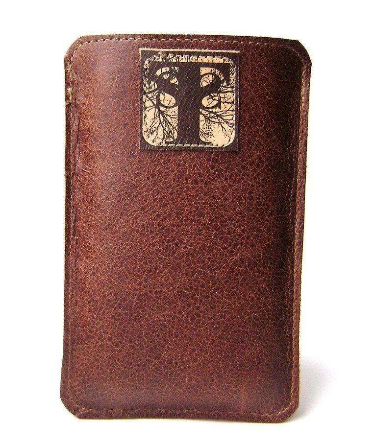 Leather iphone, itouch case