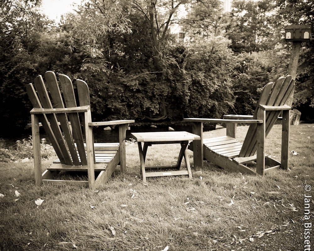 Vacation Chairs Fine Art Photographic Print