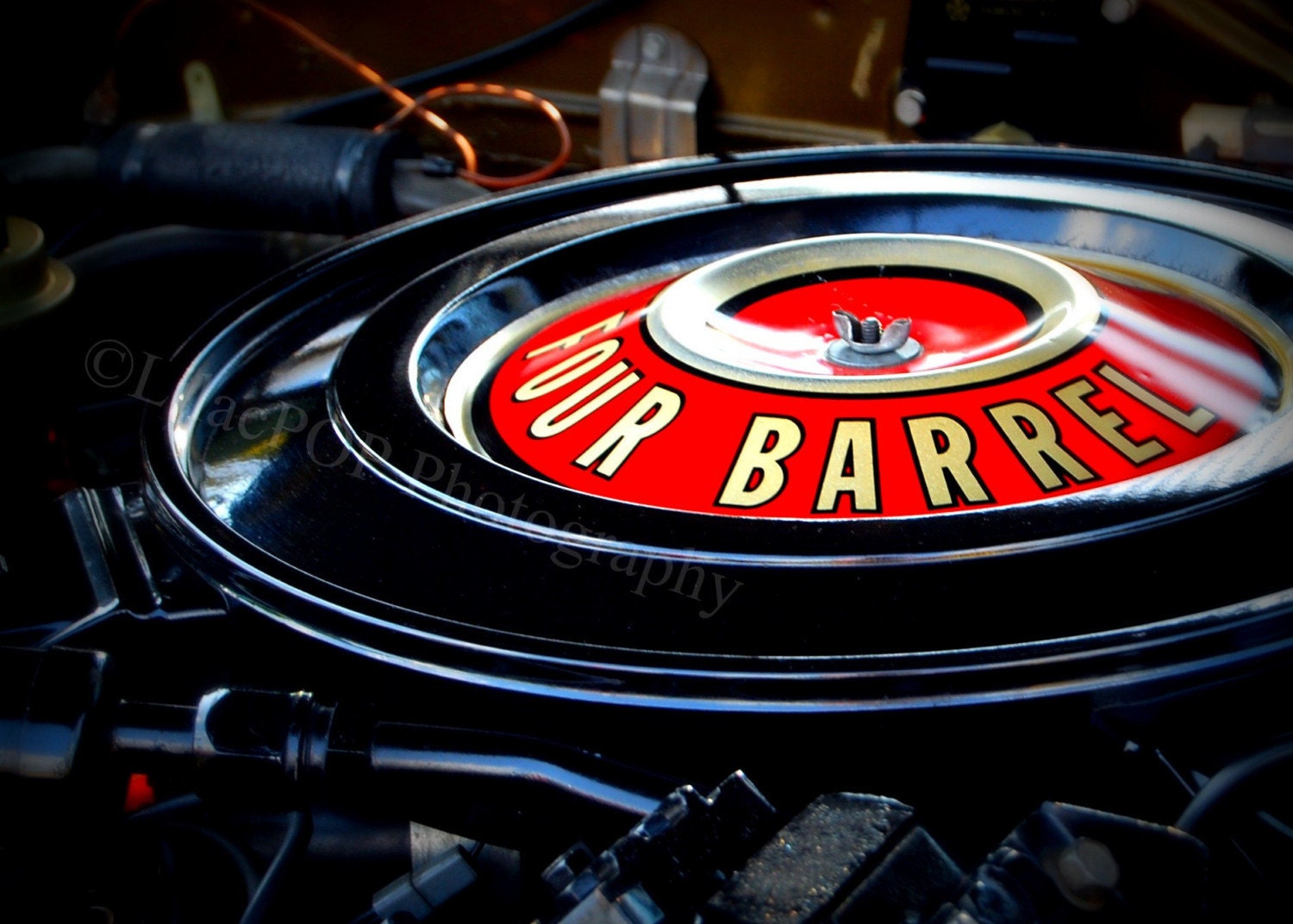 Four Barrel Fine Art Photographic Print on Metallic Paper