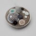 Moldy petri dish No. 10 - mostly monochrome