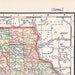 1900 Charming Antique Map of Iowa
