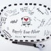 Ceramic Signature Plate for ENGAGEMENT