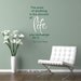 The Price of Life vinyl wall art quote by Henry David Thoreau
