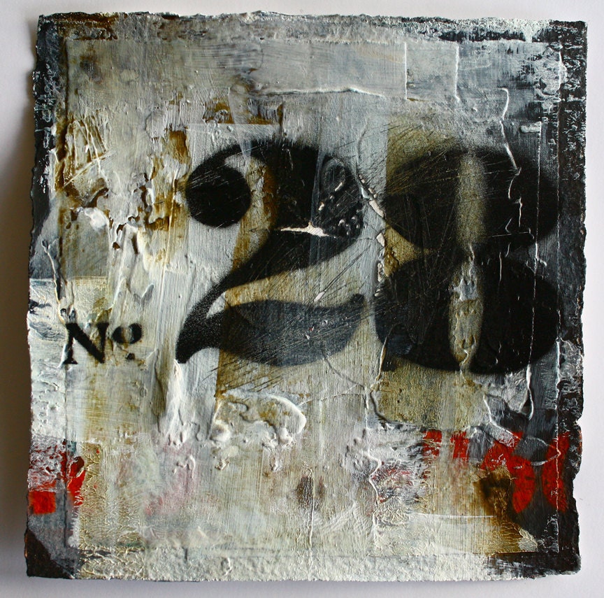 Painting No.28 on heavy water color paper