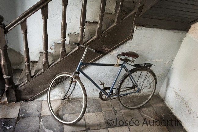 bicycle in San Juan de los Remedios 5 X 7 in photograph