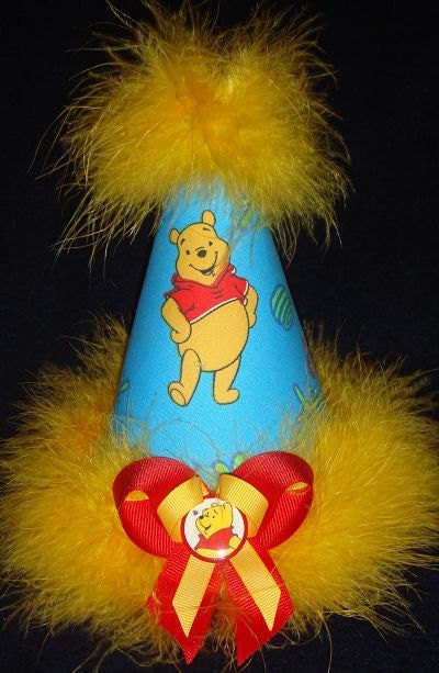 Winnie the Pooh Custom Birthday Party Hat Favors Supplies Il_170x135