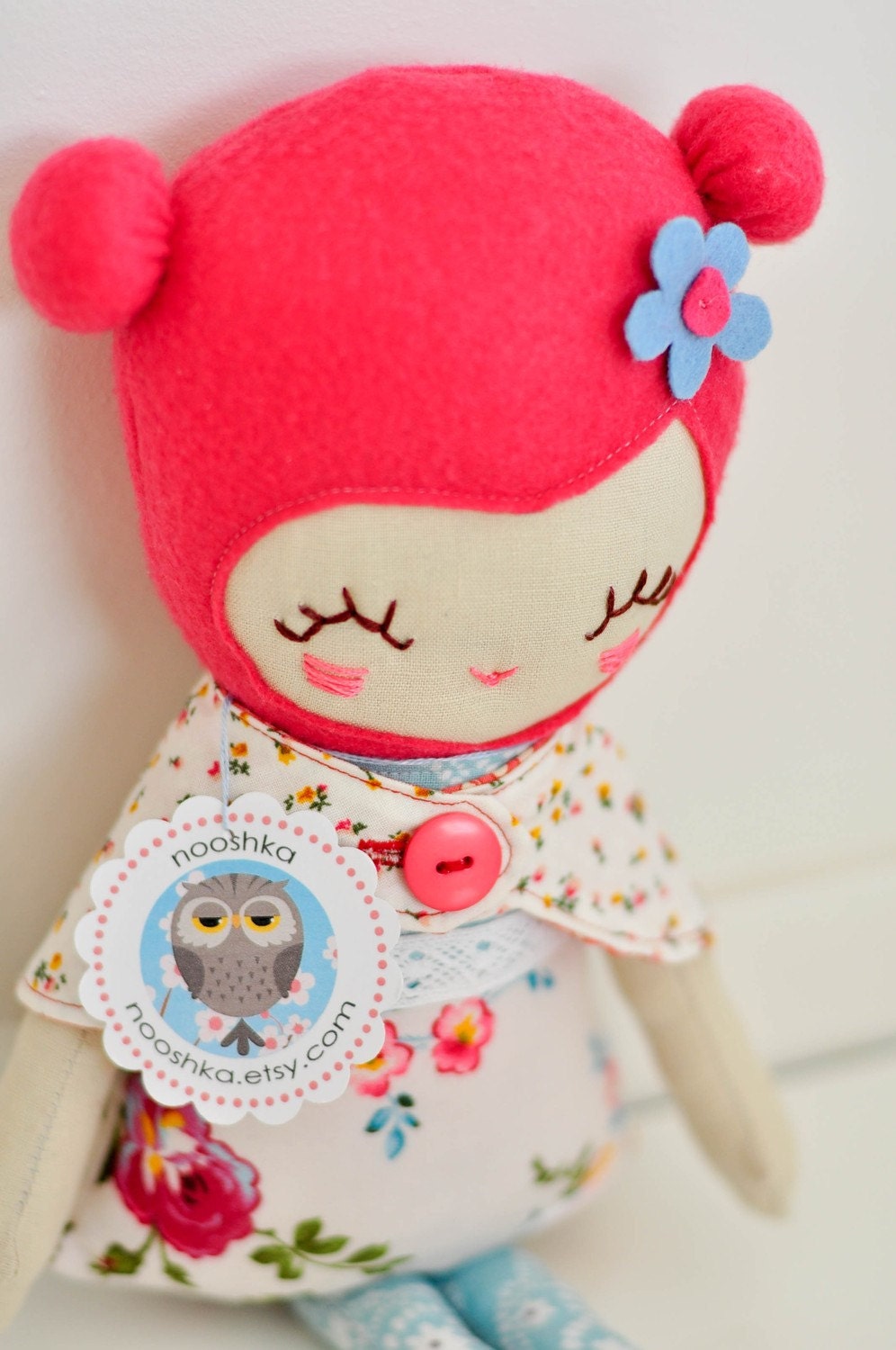 Love LuLu handmade plush doll made in Australia