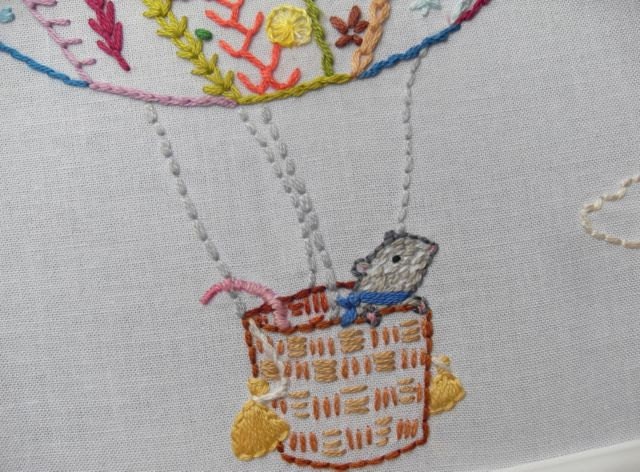 Abel the Stitch Explorer Sampler Hand Embroidery PDF pattern