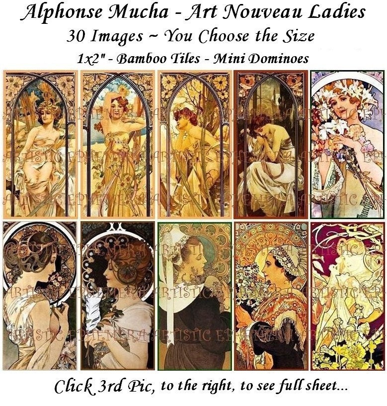 Art Nouveau Ladies