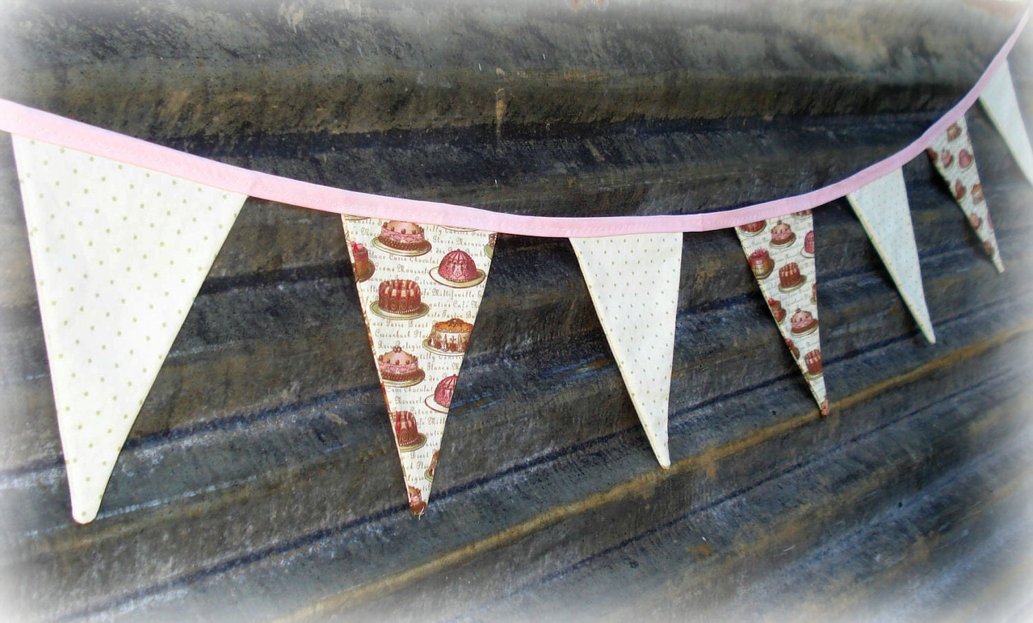 sweet birthday, valentine, tea party, mother's day tea bunting banner