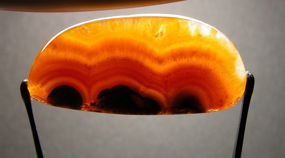Pom Pom Sagenite Cabochon  -- Colonio Ernesto Sagenite -- Mexico  Sagpp2