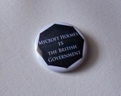 Mycroft Holmes IS the British Government (button)