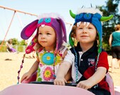 READY TO SHIP - Bianca Bunny Hungry Hat - Baby Size
