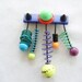 Vintage Funky brooch pin 80s