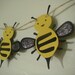 Sparkly Bee Banner for Birthday Party or Baby Shower