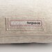 LET'S MAKE OUT - recycled felt applique pillow 16 in - more colors available