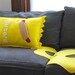 Mustard  Pillow and Spill-- Perfect for Boyfriends, Foodies and Kids