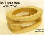 Hat Making Tool Flange Stand Millinery Hats Solid Poplar Wood Improved Design with Vintage Styling