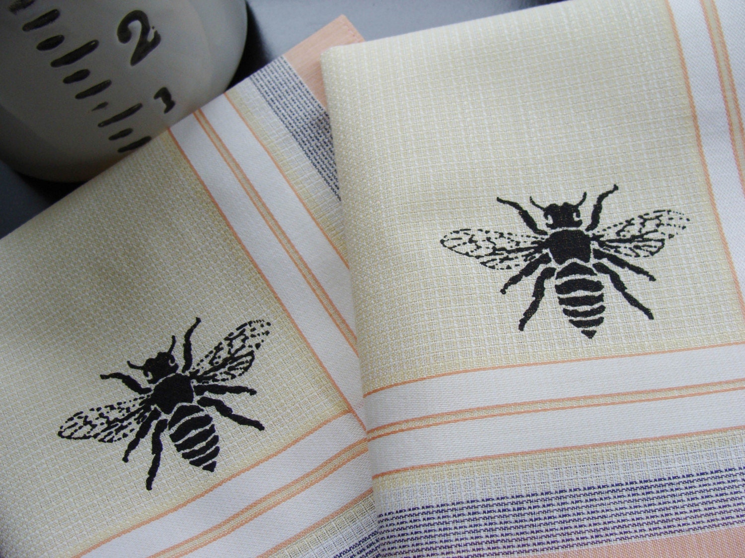 Sneezy Sheets, Set of 2 Silk-screened Handkerchiefs
