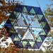 STAINED GLASS HEXAGON