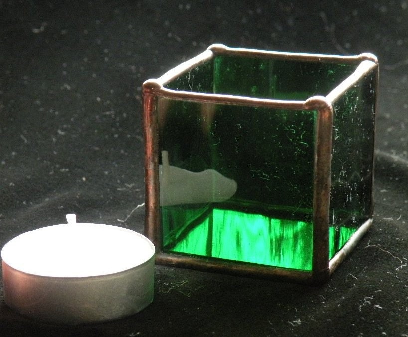 Go Green Candle Holder