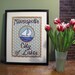 12 x 16 Minneapolis City of Lakes print