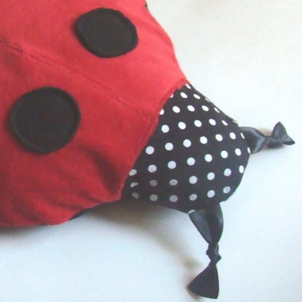 Weighted Stuffed Animal - Betsy the Ladybug - 4lbs sensory toy