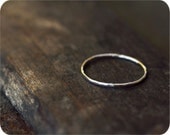Minimalist // Custom Sterling Silver Ring