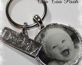 CUSTOM PHOTO Keychain for DAD