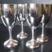 Silver Wine Goblets