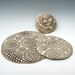 rustic stoneware dinnerware handmade Organic Soul 3 piece set