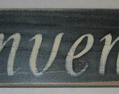 Bienvenidos Welcome, Spanish, You-Pick Color Distressed, Sign, Decor