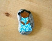 Little Child Dressed in Blue - Story Stone