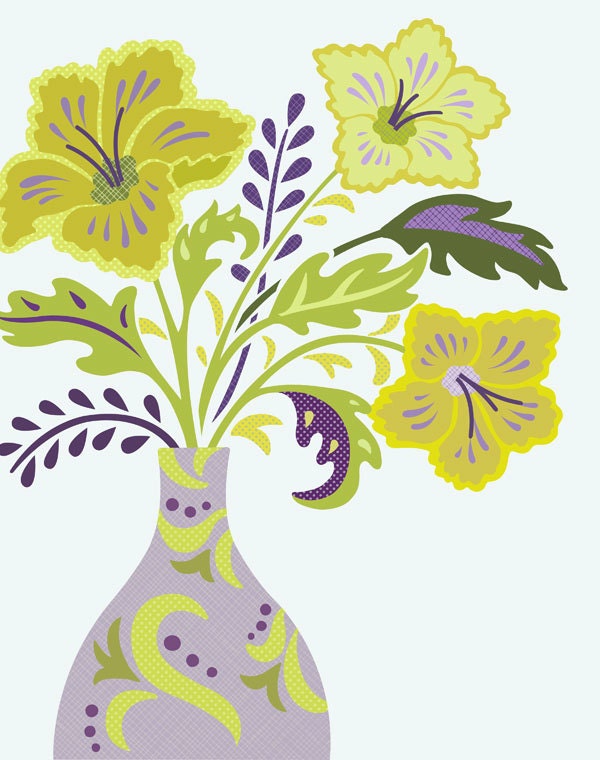 Bouquet Number 5 Art Print
