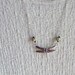 Dragonfly n Lampwork Necklace
