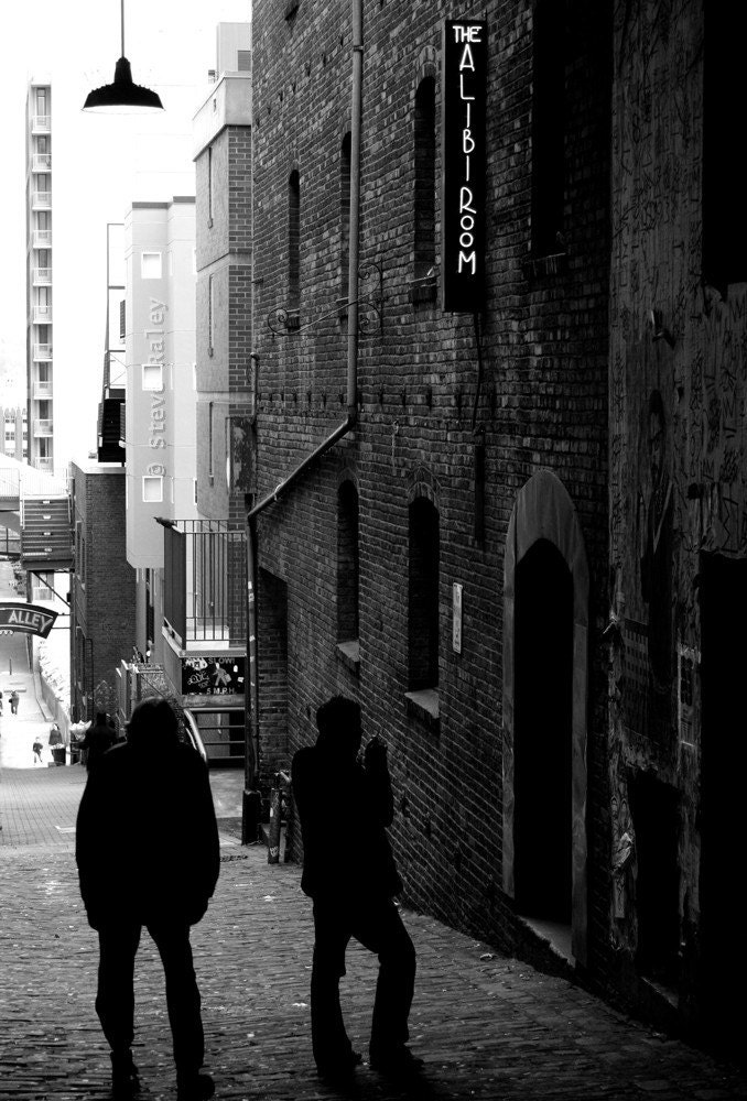The Alibi Room - Post Alley - 9" x 13"Giclée Fine Art Photograph printed on Moab Entrada Fine Art RAG 300 gsm Natural White paper