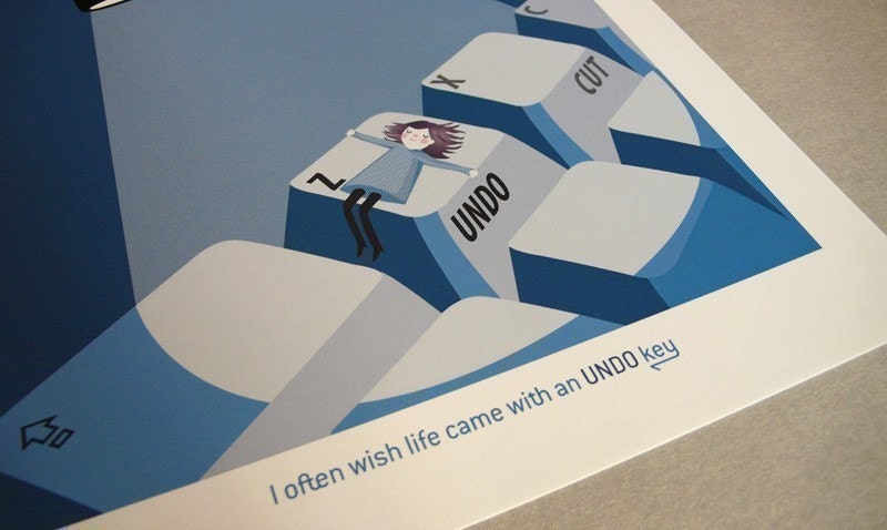 Undo Print 8 x 11.5