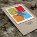 Way To Go Bright Squares Birthday Card